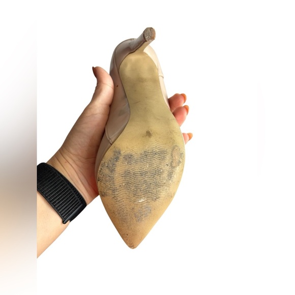 Steve Madden pallas Pointed Toe Pumps in a nude/blush color size 8 preloved - Picture 7 of 9